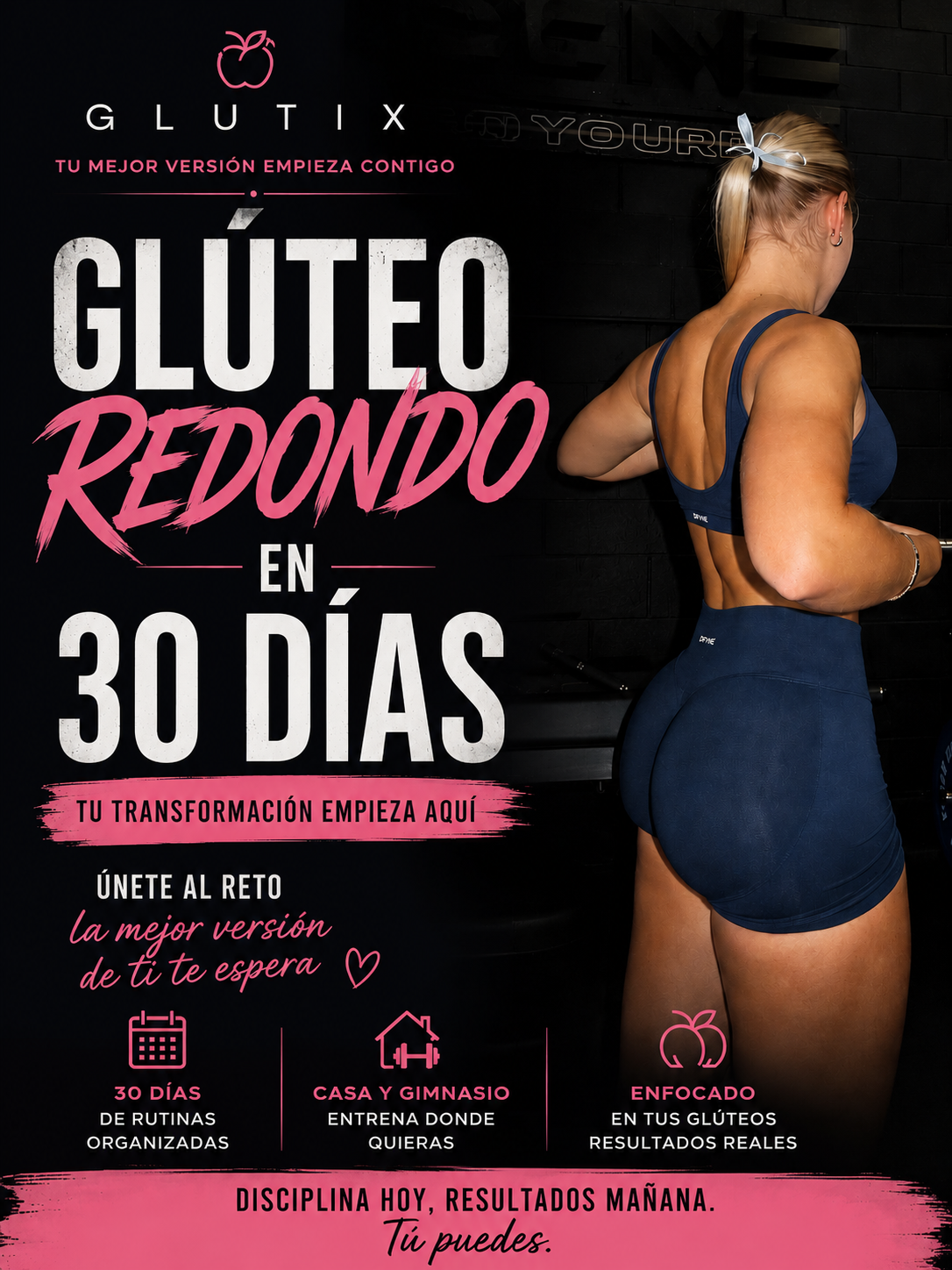 Gluteo redondo en 30 dias